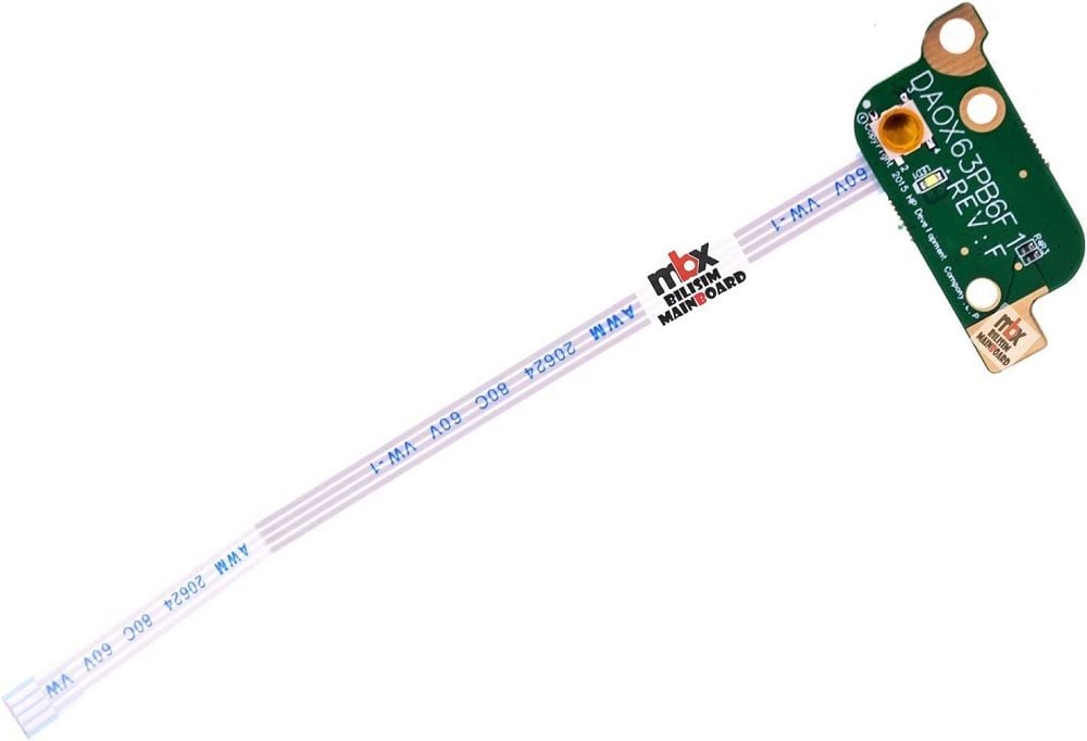 Hp ProBook 450 G3 470 G3 450-G3 470-G3 Notebook Notebook Power Tetik On Off Butonu Güç Düğmesi DA0X63PB6F0 DA0X63PB6F1 827035-001