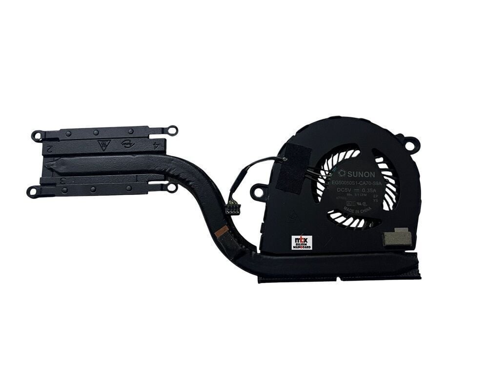 Dell Latitude 5280 5290 E5280 P27S P27S001 CN-03XN3N AT1SR002ZAL Orijinal Soğutucu Cpu Fan