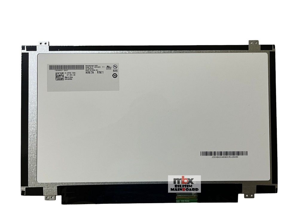 14.0 Slim Led B140XW03 V1 N140B6-L06 BT140GW03 LTN140AT20 LTN140AT12 Slim Led Ekran
