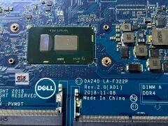 DAZ40 LA-F322P SR3LB i5-8250U Anakart Dell Latitude 7490 P73G