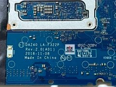 P73G002 SR3LB i5-8250U Anakart Dell Latitude