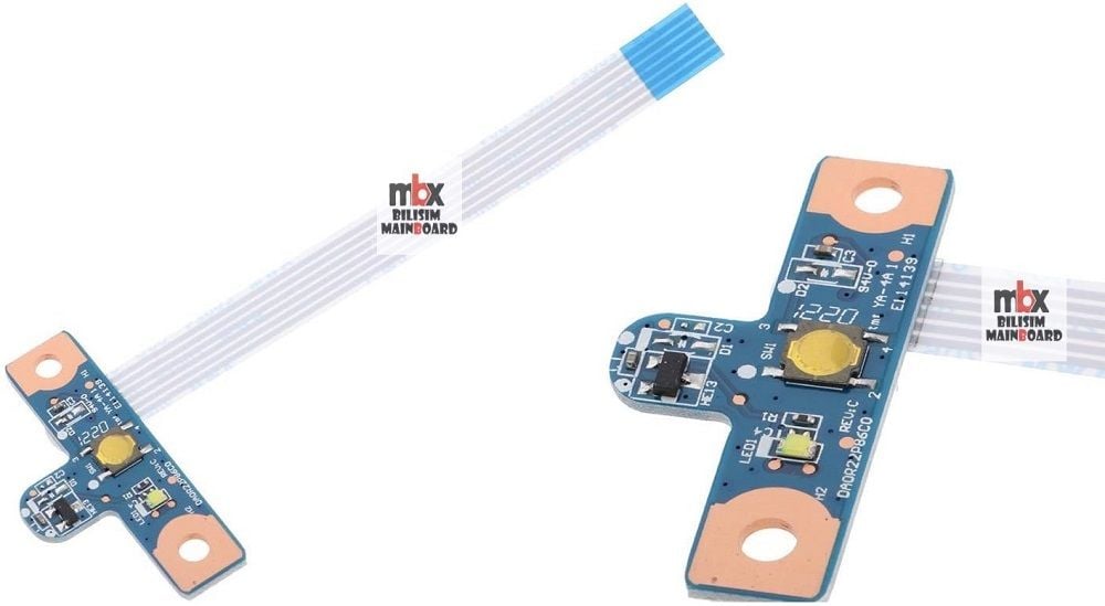 Hp G6-1100ET G6-1302ST G6-1005ST G6-1035ET G6-1215ST G6-1055ET G6-1030ST  Notebook Power Tetik Butonu Da0r22pb6c0