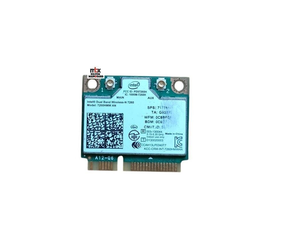 7260HMW Asus Vivobook S451 S451L S451LA S451LB S451LN Orijinal Wifi Ağ Kartı 7260HMW