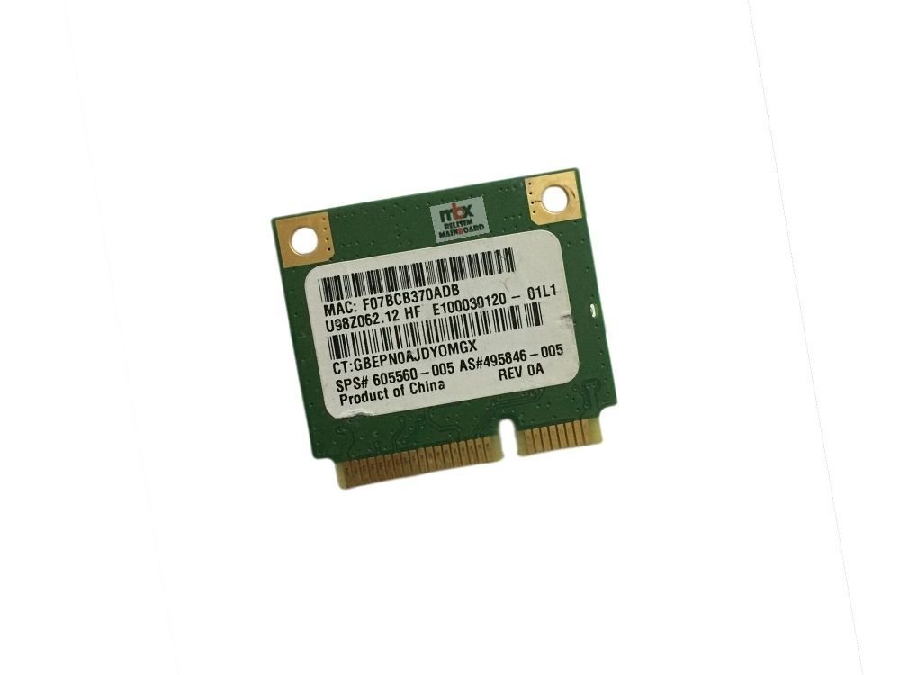 Hp Dv6-2000 Wifi Ağ Kartı 605560-005 ar5b95