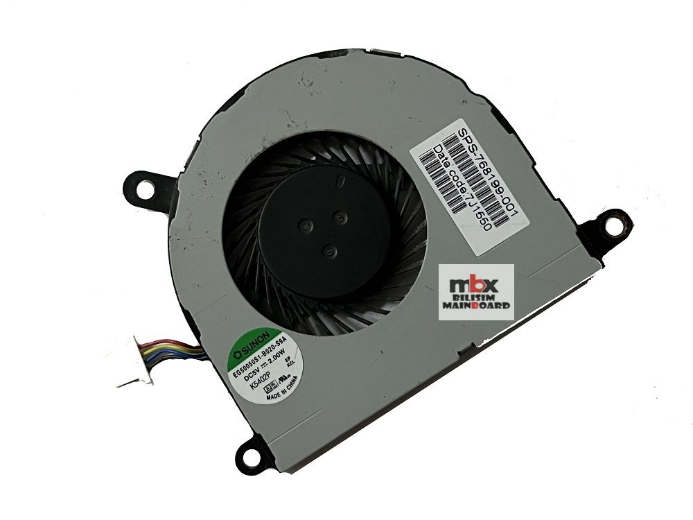 EG500S0S1-B020-S9A Hp Probook 430 G2 DC28000EXS0SU Notebook CPU Cooling Fan 768199-001