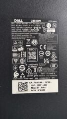 LA240PM190 CN-0D0X04 Dell 19.5V 12.31A 240W Orijinal Notebook Şarj Adaptörü LA240PM190