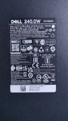 Dell 19.5V 12.31A 240W HA240PM190 CN-0XV4TF Orijinal Notebook Şarj Adaptörü HA240PM190