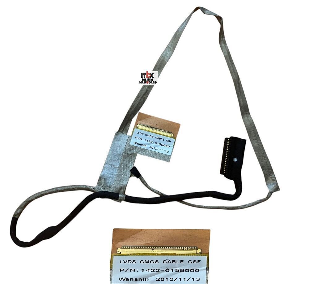 H000037860 Toshiba Satellite C870 C875 L870 L875 Orijinal Ekran Görüntü Data Flex Kablosu H000037860