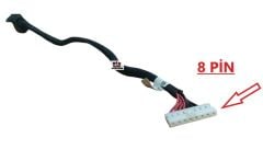 1417-00BW0AS 14026-00010100 Asus Rog GL552 GL552J GL552JX GL552V GL552VL GL552VX GL552VW GL552VW-DH71 GL552VW-DH74 Orijinal Power Dc Jack 8 PİN