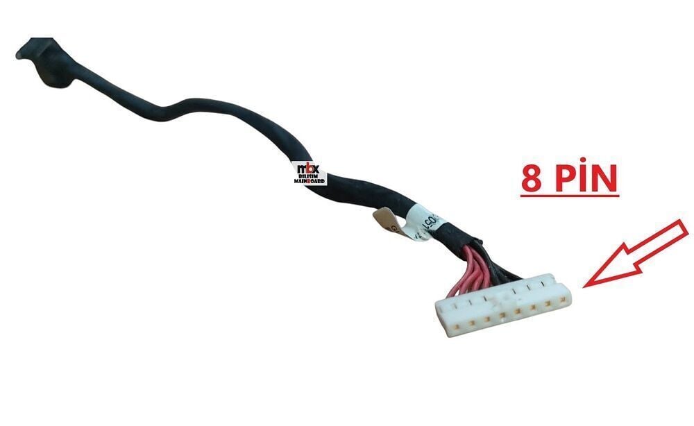 14026-00010100 Asus Rog GL552 GL552J GL552JX GL552V GL552VL GL552VX GL552VW GL552VW-DH71 GL552VW-DH74 Orijinal Power Dc Jack 8 PİN 14026-00010100