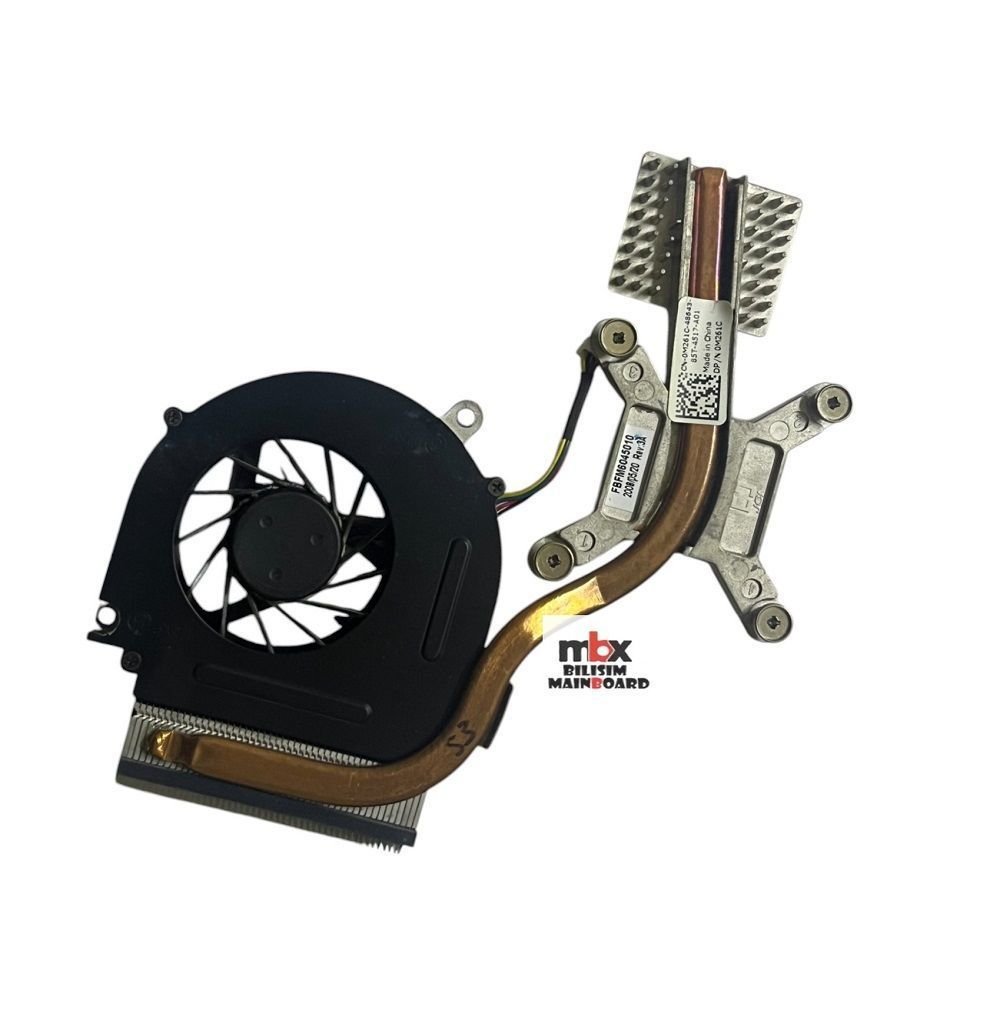Dell Studıo 1537 Orijinal Soğutucu Heatsink Bakır Fan