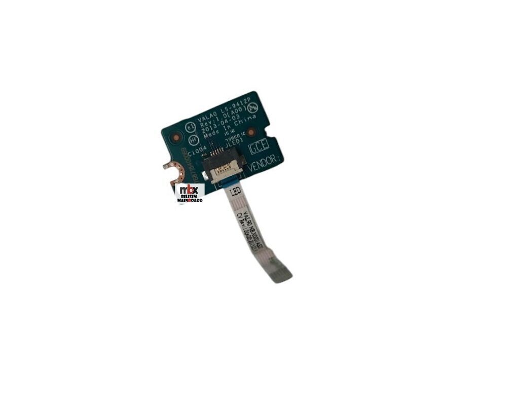 NBX0001AS00 Dell Latitude E6440 E6540 P38G Orijinal Led Board Flex NBX0001AS00