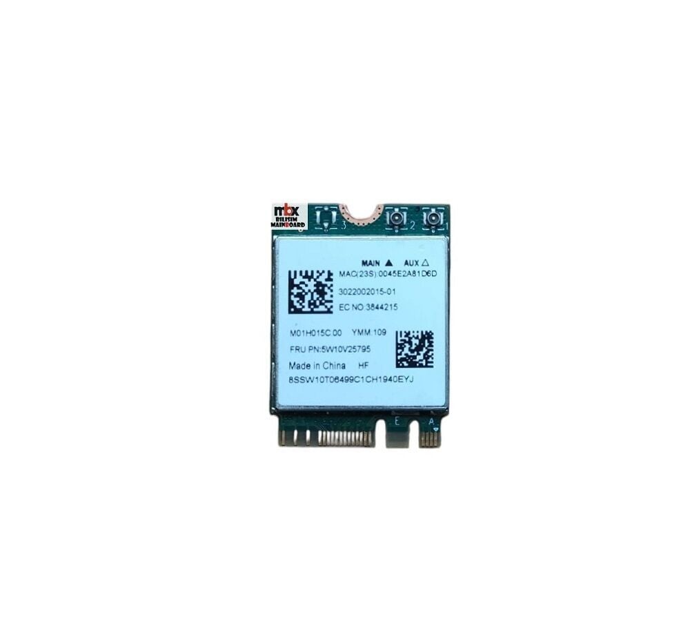 RTL8822CR 5W10V25795 Lenovo ideapad 3 15ITL6 3 15ADA6 3 15ALC6 3 15IAU7 3 15ABA7 82H8 82KU 82KR Orijinal Wifi Ağ Kartı RTL8822CR 5W10V25795