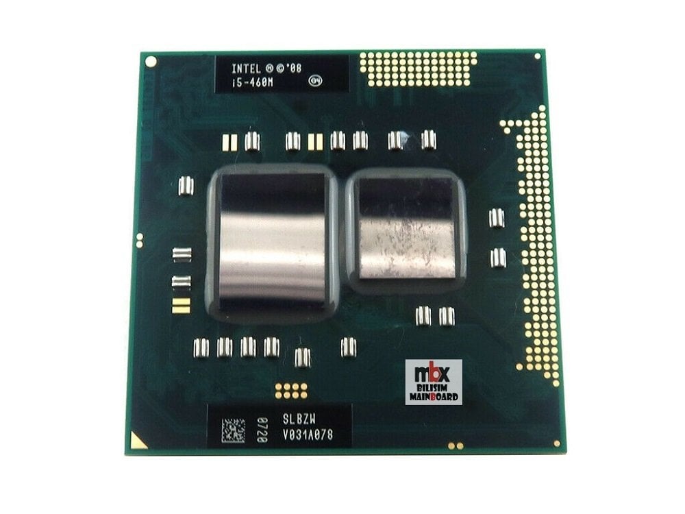 Intel Core i5-460M İşlemci 3M Önbellek 2,53GHz PGA988 BGA1288 SLBZW