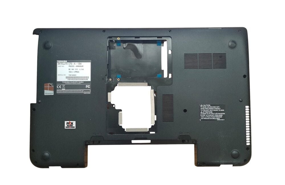Toshiba Satellite C75-A C75D-A Orijinal Alt Kasa A000238290