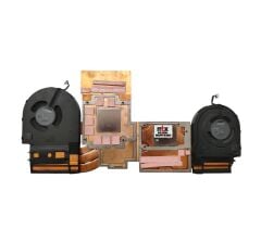 Lenovo Thinkpad P16 GEN 1 Orijinal Soğutucu Heatsink Bakır Fan 5H41B77319 AT2B7005DT0