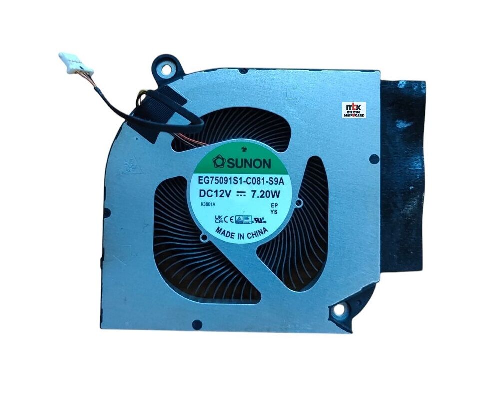 Acer Nitro 5 AN515-58 N22C1 AN515-46 Orijinal Soğutucu Cpu Fan 4 PIN EG75091S1-C081-S9A K3801A