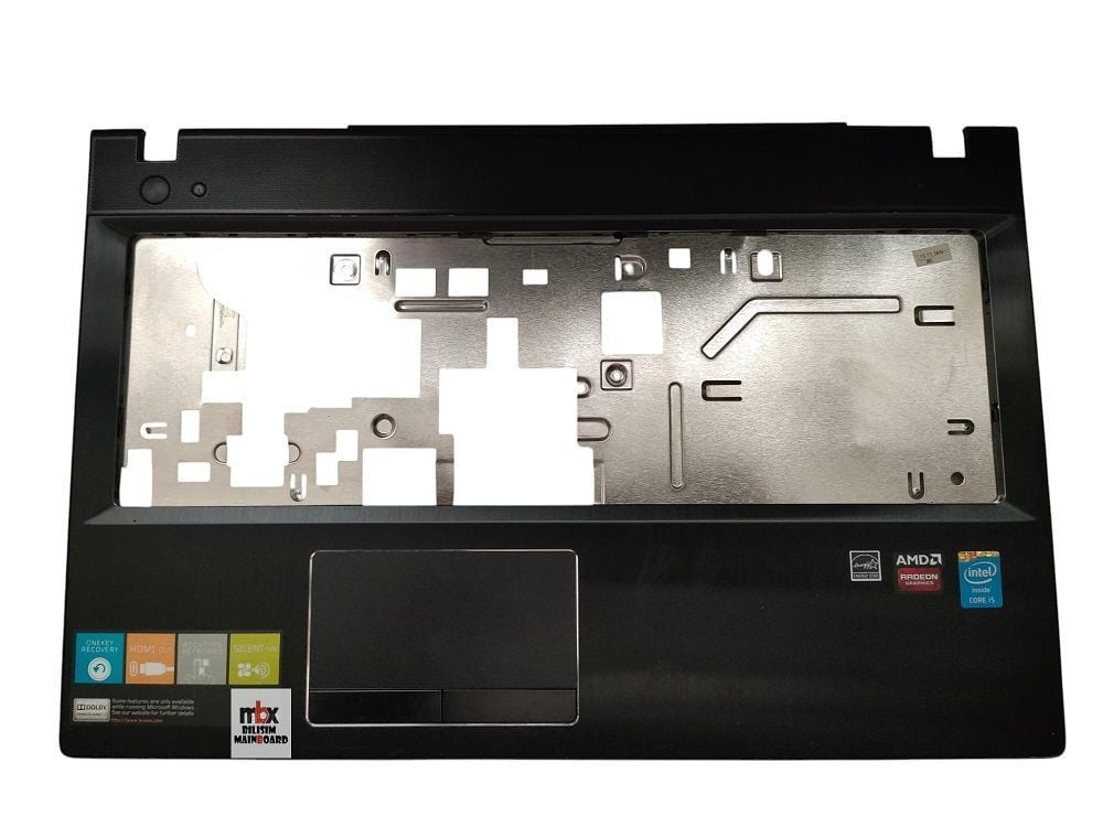 Lenovo ideapad G510 20238 Orijinal AM0Y0000600 Parlak Metal Klavye Kasa Üst Kasa