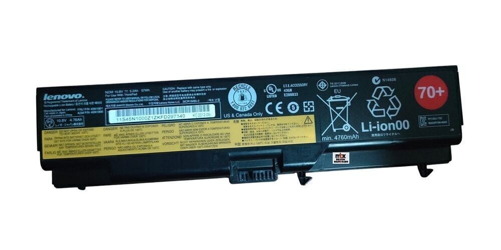 45N1013 Lenovo ThinkPad L430 T430 T430İ L530 T530 T530I W530I Orijinal Batarya Pili 45N1013