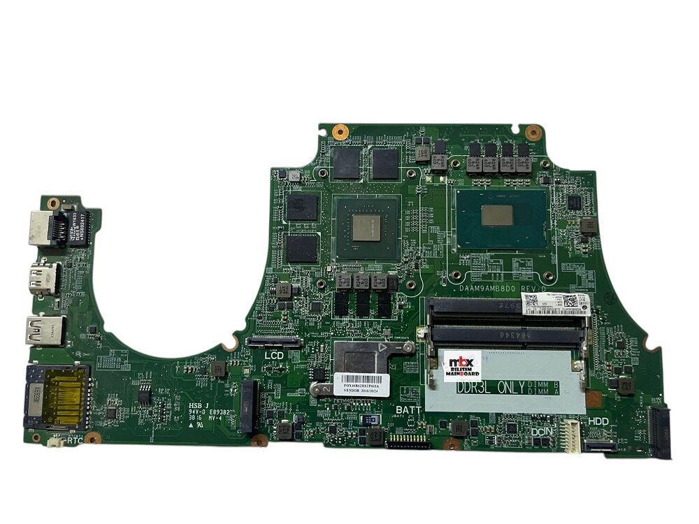 Dell Inspıron 15 7559 i7-6700HQ GTX960M 4GB Anakart AM9A 1P4N7