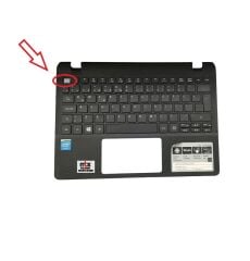EAZHK004010 Acer Aspire ES1-111 E3-111 V3-111 NSK-R7CSQ Orijinal Üst Kasa Klavye Kasa