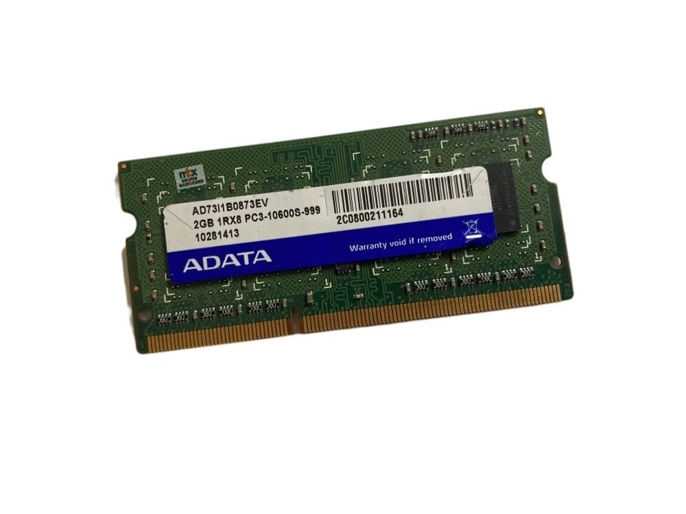 Adata Ddr3 2Gb Notebook Ram pc3-10600s-999
