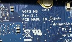 VGFG Rev:2.1 Toshiba Satellite L50-A L55-A S55-A S55T-A Anakart