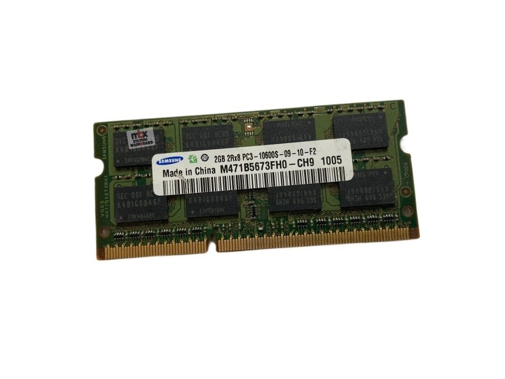 Samsung Ddr3 2Gb Notebook Ram Notebook Ram PC3-10600S-09-10-F2