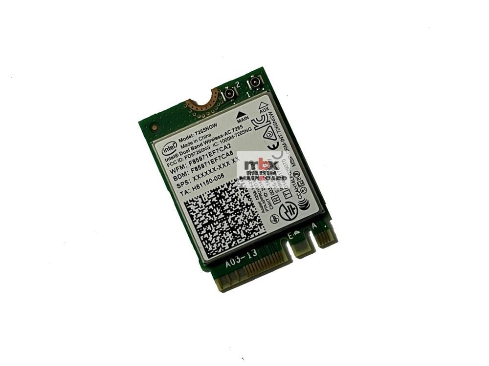 Asus Vivobook E403 E403N E403NA E403S E403SA Intel Dual Band Wireless-Ac7265 Wifi Kartı XXXXXX-XXX-XX