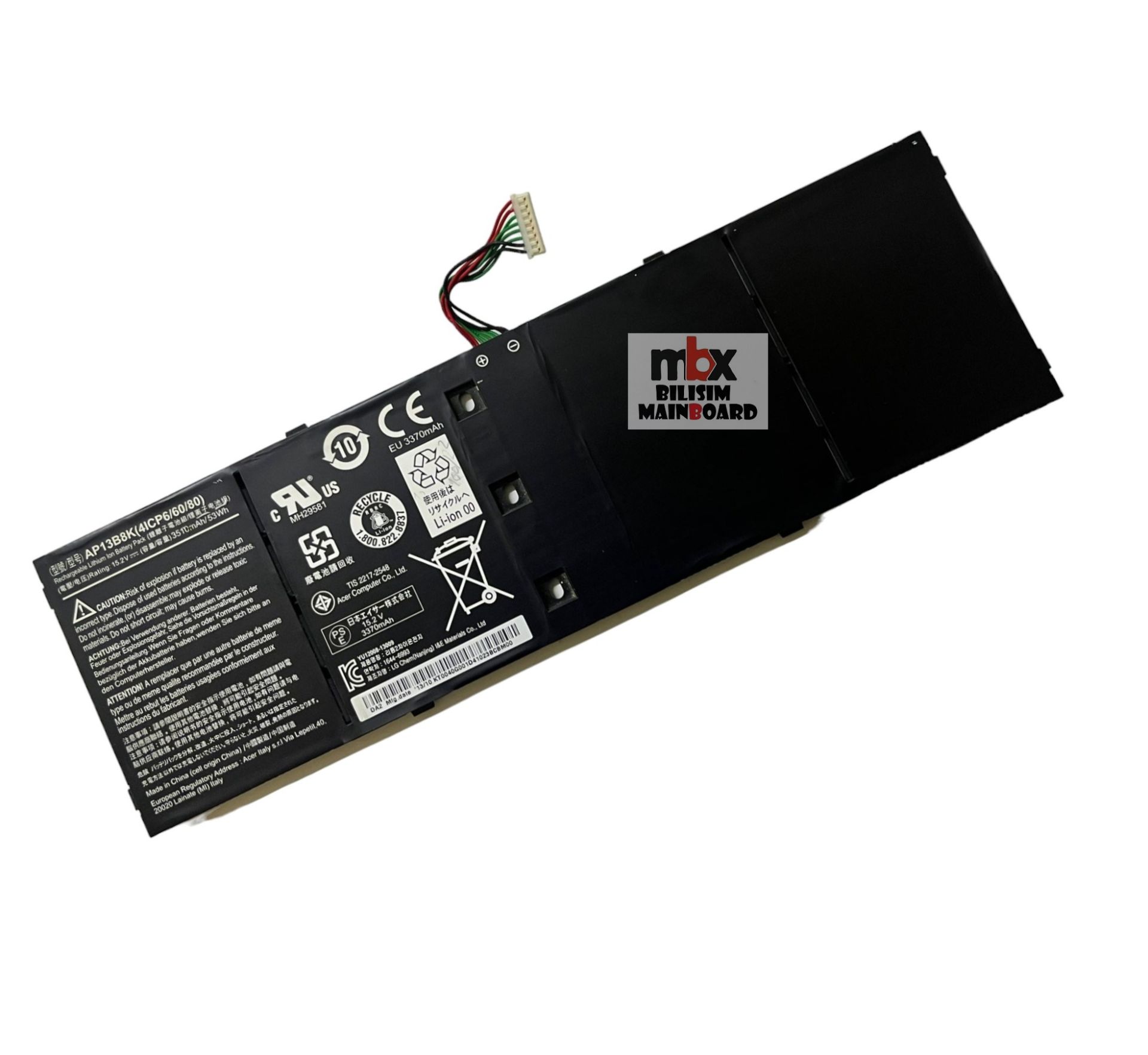 Acer ES1 511 C8GU Batarya AP13B8K