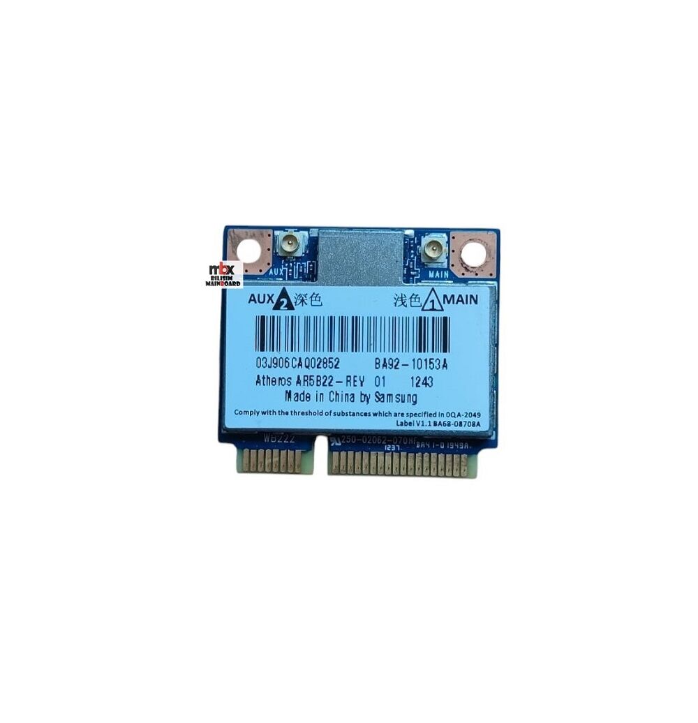 Samsung NP535U3C-A02DE NP530U3C NP532U3C NP530U3B NP535U NP535U3C Orijinal Wifi Ağ Kartı BA92-10153A AR5B22
