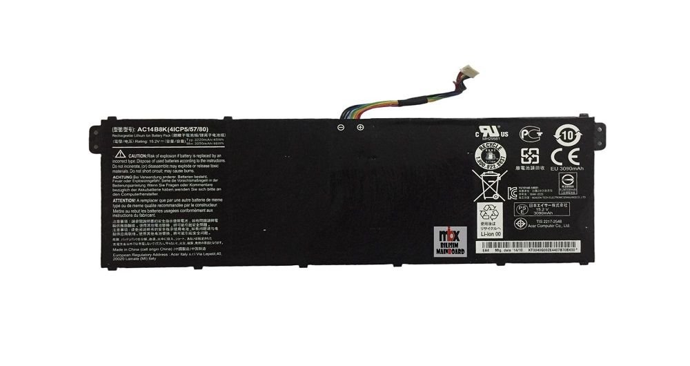 Packardbell Tg71-mb-050tk ms2397 Notebook Batarya AC14B8K