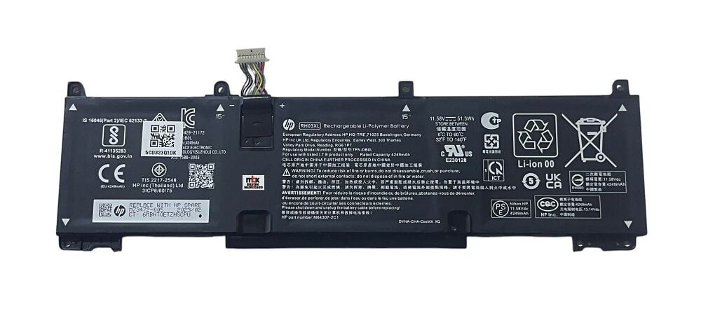 Hp Elitebook 640 G9 Orijinal Batarya Pili RH03XL