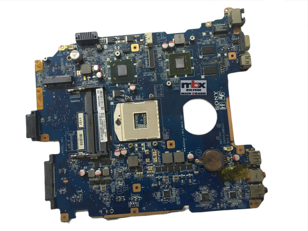 Orijinal Sony Vaio Vpceh Hk1 Notebook Anakart DA0HK1MB6E0 MBX-247
